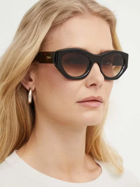 Chloé ochelari de soare femei maro