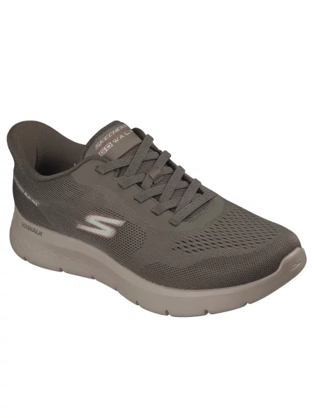 Sneakerși Skechers gri
