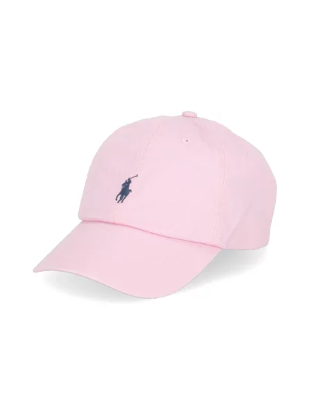 Polo Ralph Lauren czapka z daszkiem Kobiety jednolity ONE SIZE różowy
