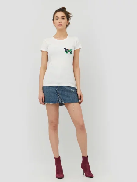 Футболка Yappi белая