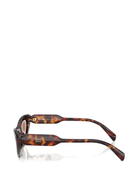 Katės akių akiniai nuo saulės Miu Miu Eyewear ruda