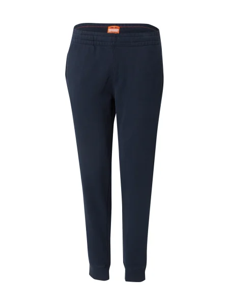 Superdry Pantaloni Essential marin albastru