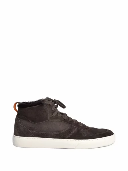 Sneakerși Henderson Baracco din piele de oaie maro