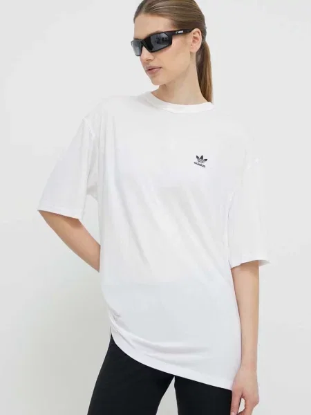 Tričko adidas Originals Trefoil Tee béžová