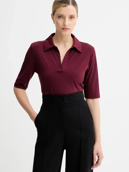 Calvin Klein polo bordowa