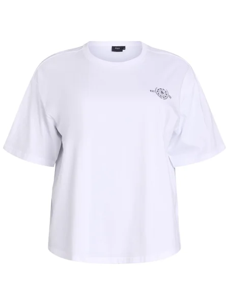 Zizzi Tricou negru alb