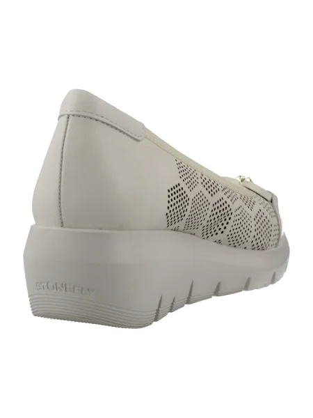 Pantofi Stonefly alb