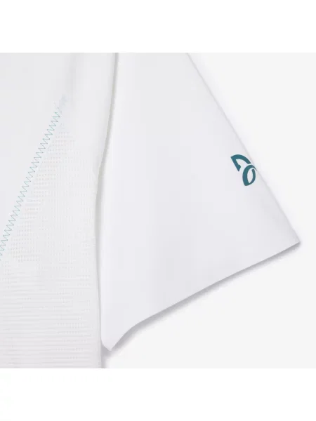 Lacoste Koszulka Polo Sport X Novak Djokovic Regular Fit biała