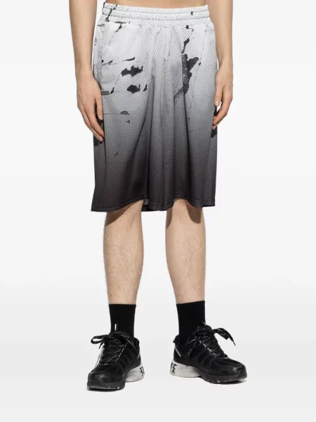 Pantaloni scurți 44 Label Group cu gradient gri