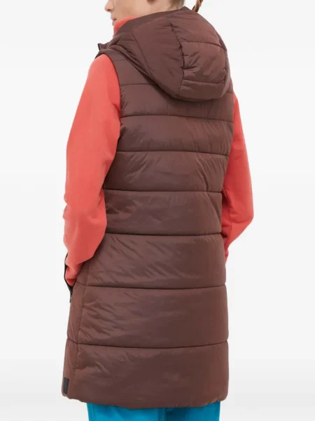 Palton Jack Wolfskin cu glugă maro