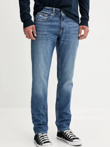 Blugi Tommy Jeans albastru