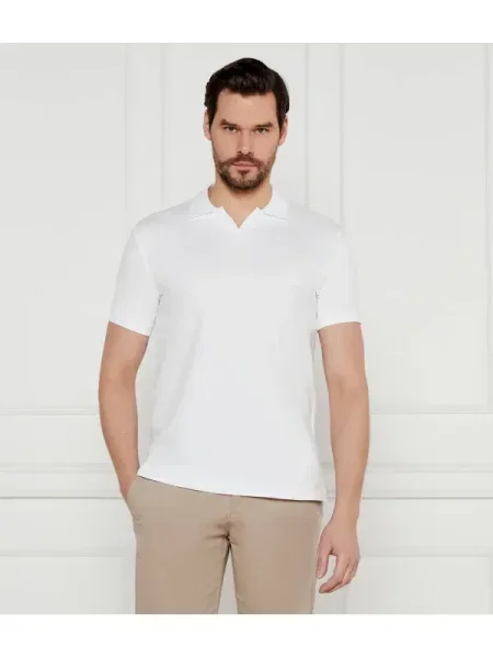 POLO RALPH LAUREN Polo | Custom slim fit alb