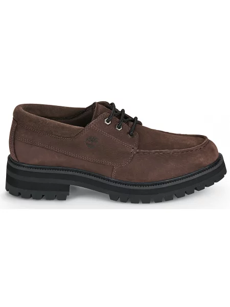 Pantofi Timberland cu șireturi din nubuc maro
