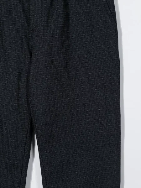 Spodnie dziecięce Emporio Armani niebieskie