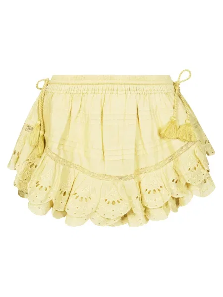 Spódnica-szorty Marant Etoile beżowe