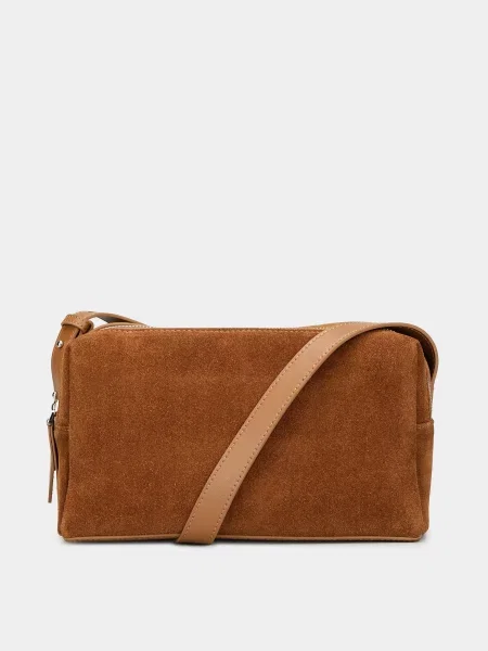 CHER INTERTOP Сумка Замша коричневий