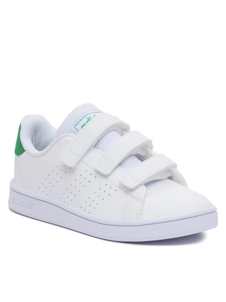 Poltopánky Adidas biela