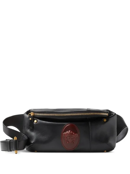 Малък колан Versace черно