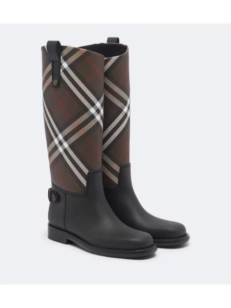 Členkové topánky Burberry hnedá