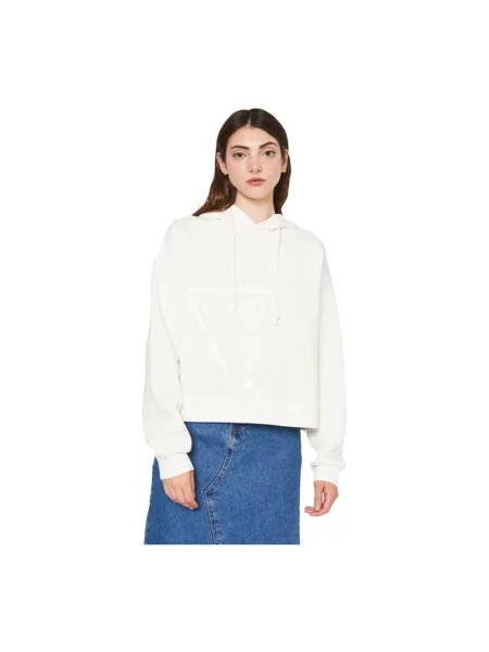 Guess bluza z kapturem biały