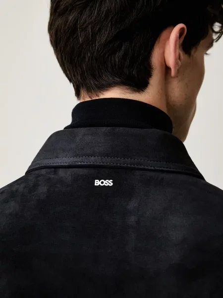 Замшевая куртка Boss