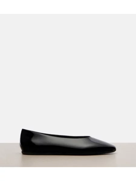 Balerini Prada din piele negru