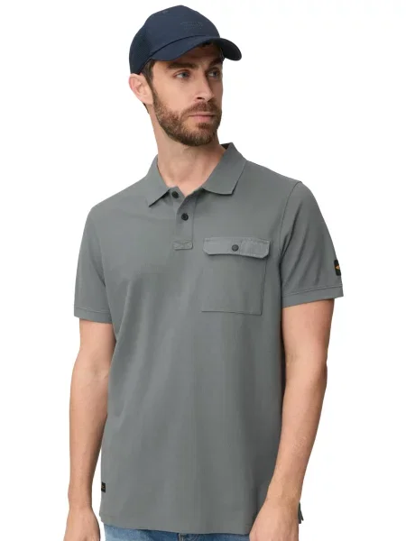 Поло Camel Active Polos sleeves темно-синій синє