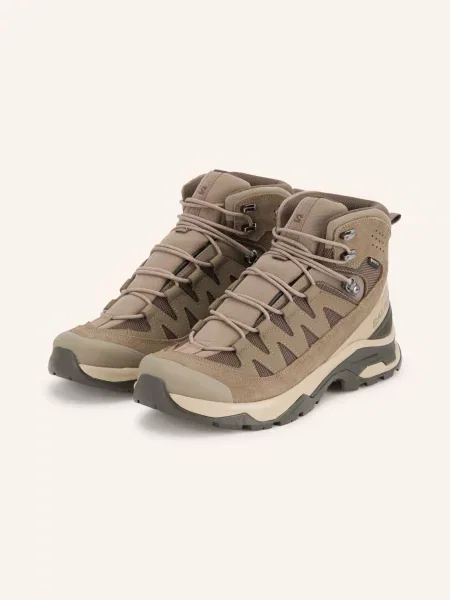Salomon Turistické Boty Quest Echo Gtx černošedá / tmavě hnědá