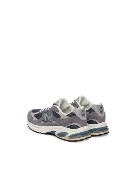Sneakersy New Balance skórzane szare