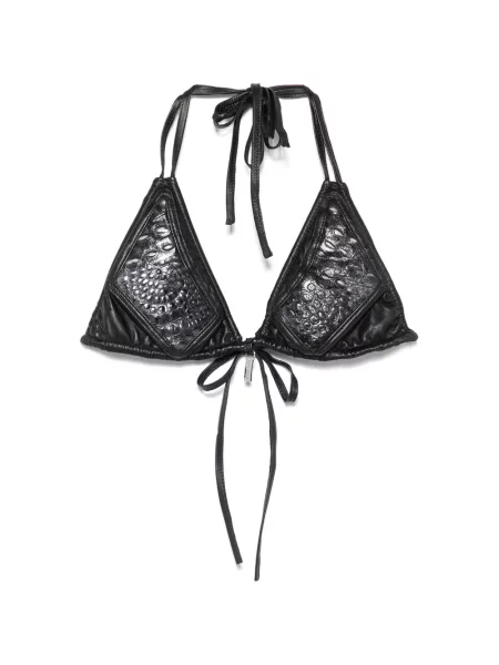Bikini Mitiliane Couture cu gât halter negru