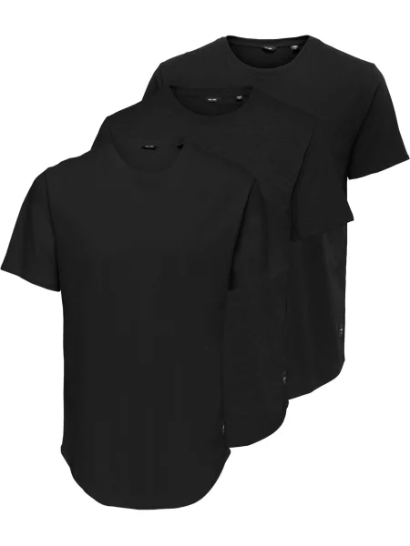 Only & Sons Tricou ONSMatt' negru