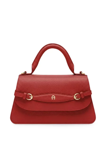 Τσάντα shopper Aigner με αυτόγραφο κόκκινο