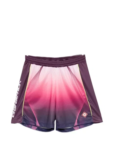 Pantaloni scurți Casablanca cu gradient roz