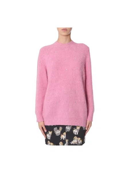 Sweter Msgm różowy
