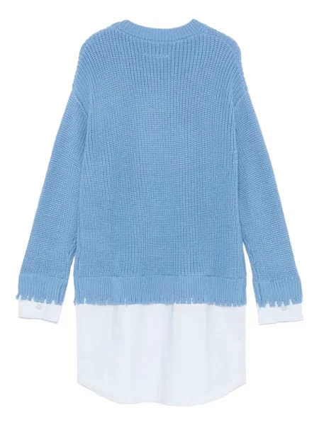Sweter dziecięcy Mm6 Maison Margiela niebieski