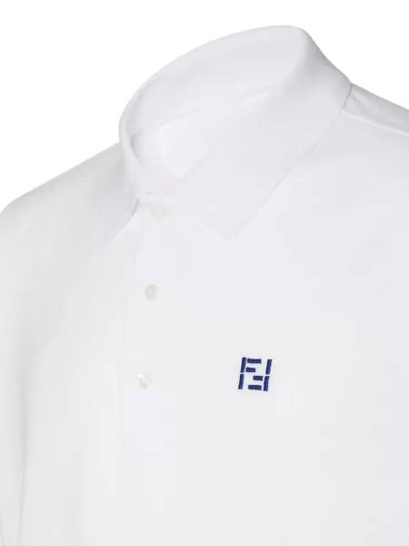 Pólóing Fendi autogrammal fehér