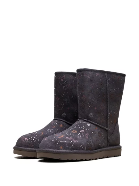 Botine Ugg cu imagine gri