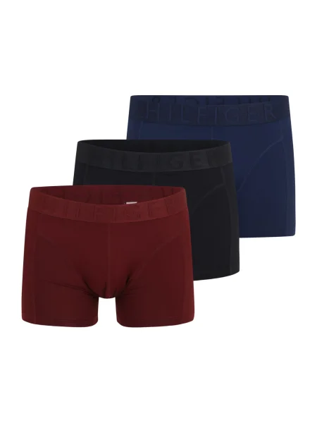 TOMMY HILFIGER Boxeri bleumarin / roşu închis negru