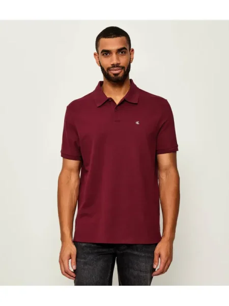 Calvin Klein Jeans Polo | pique bordo