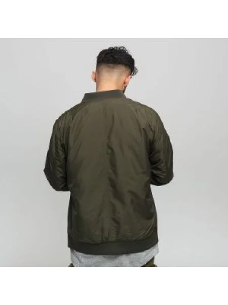 Urban Classics Přechodná bunda khaki šedá
