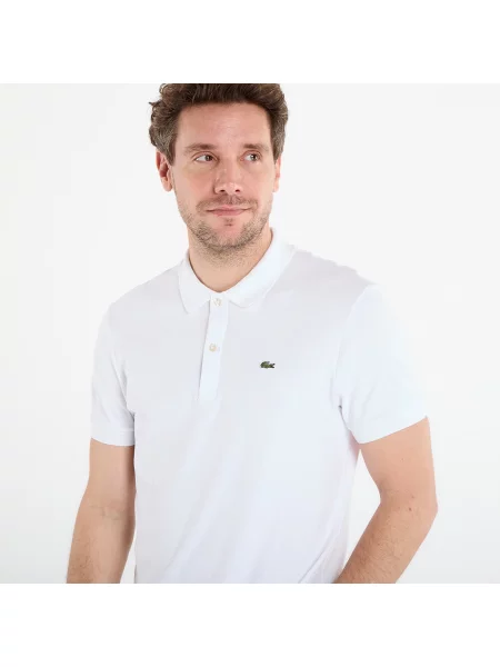 Lacoste Tricou polo alb