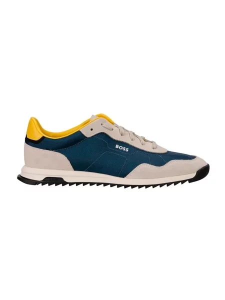 Sneakersy Boss beżowe