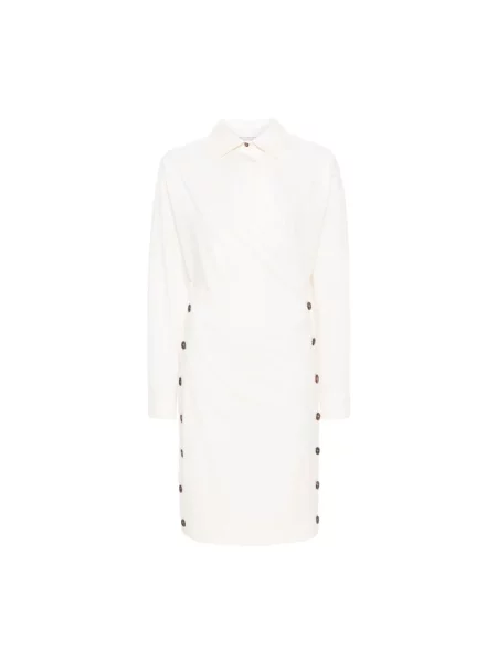 Sukienka koszulowa Philosophy Di Lorenzo Serafini biała