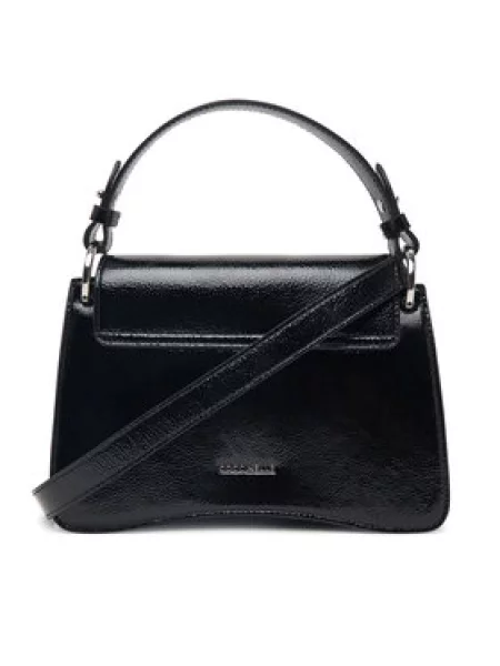 Coccinelle crossbody torba za žene kožna crna