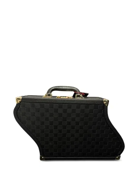 Servietă Sprayground în carouri negru