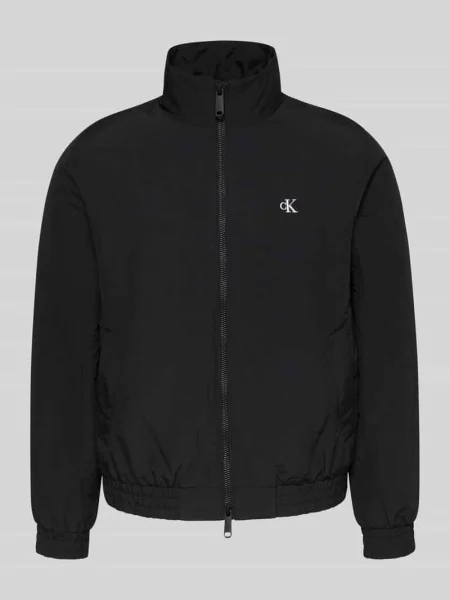 Kurtka Calvin Klein Jeans z logo czarna