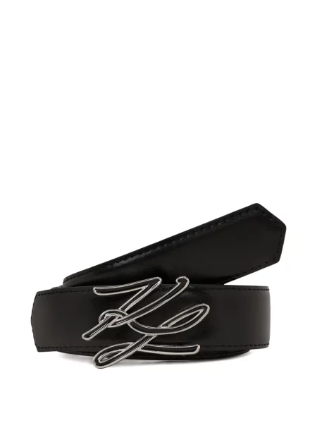 Remen Karl Lagerfeld crna