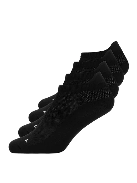 SNOCKS Șosete joase negru alb