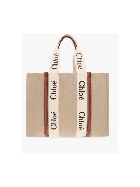 Shopperka Chloe beżowa