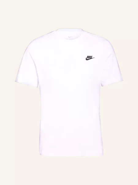Nike T-Shirt Sportswear Club weiss biała
